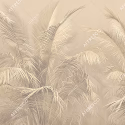 Панно Affresco Wallpaper Part 1 Tropical Branches AF950-COL5 2x2,68 м