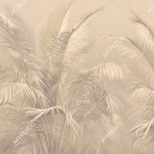 Панно Affresco Wallpaper Part 1 Tropical Branches AF950-COL5 2x2,68 м