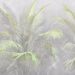 Панно Affresco Wallpaper Part 1 Tropical Branches AF950-COL6 2x2,68 м