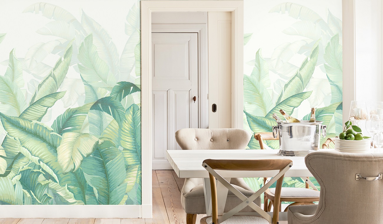 Панно Affresco Wallpaper Part 1 Tropical Scenery AF956-COL1 2x2,01 м фото в интерьере