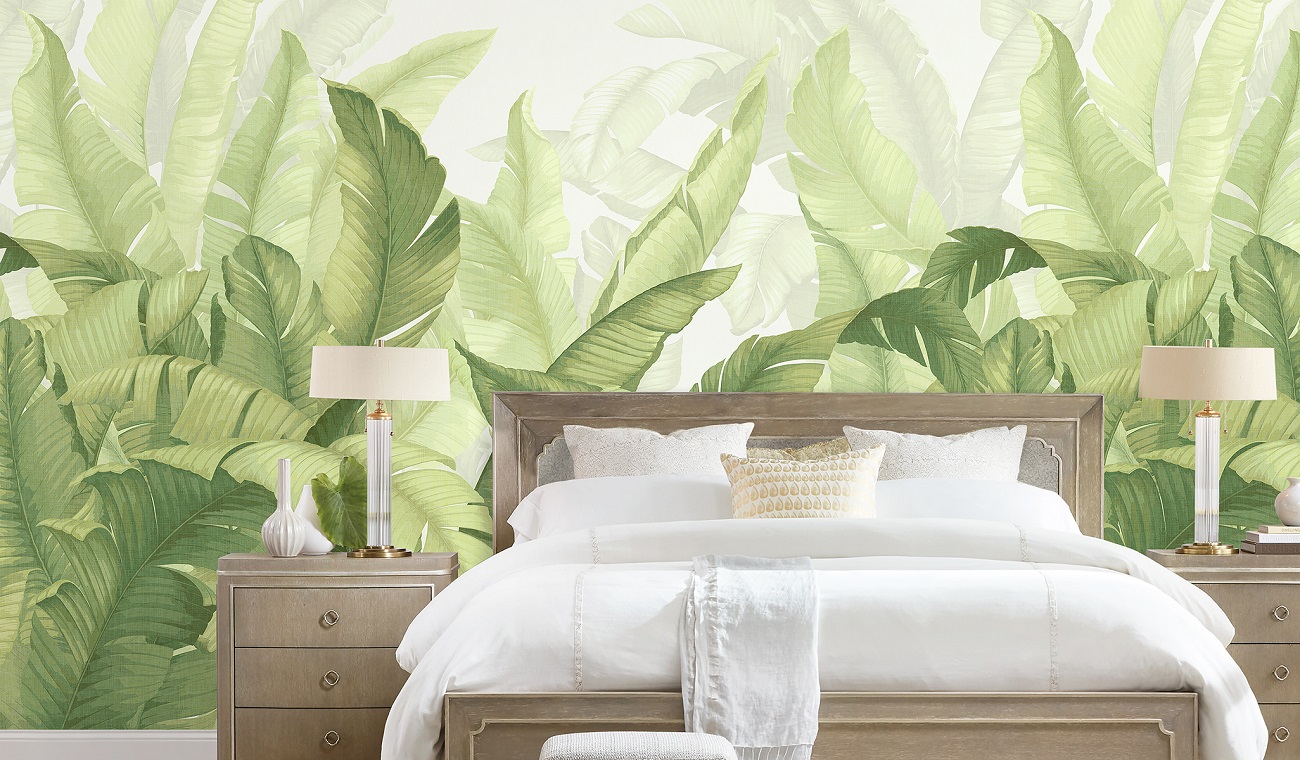 Панно Affresco Wallpaper Part 1 Tropical Scenery AF956-COL2 2x2,01 м фото в интерьере