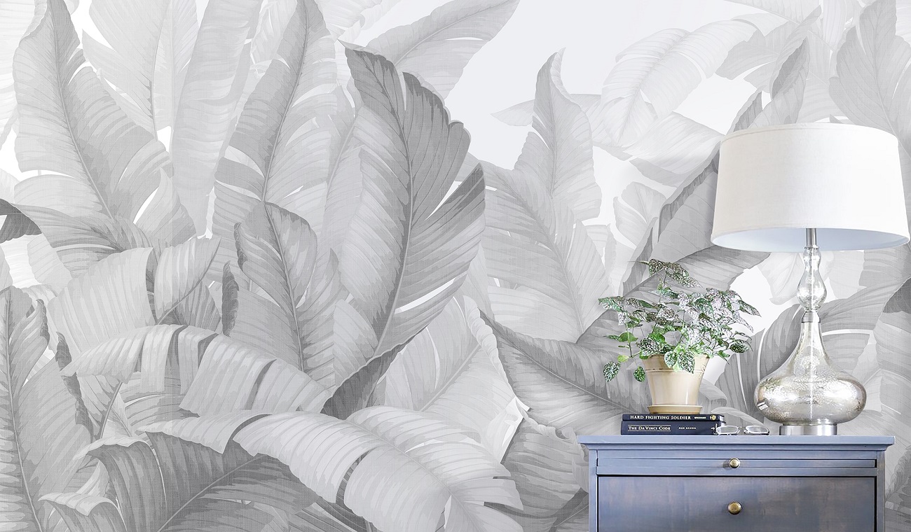 Панно Affresco Wallpaper Part 1 Tropical Scenery AF956-COL4 2x2,01 м фото в интерьере