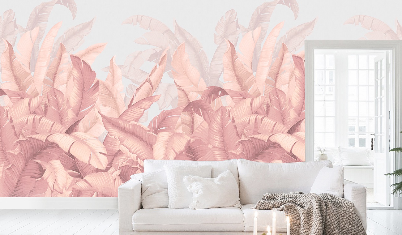 Панно Affresco Wallpaper Part 1 Tropical Scenery AF956-COL5 2x2,01 м фото в интерьере