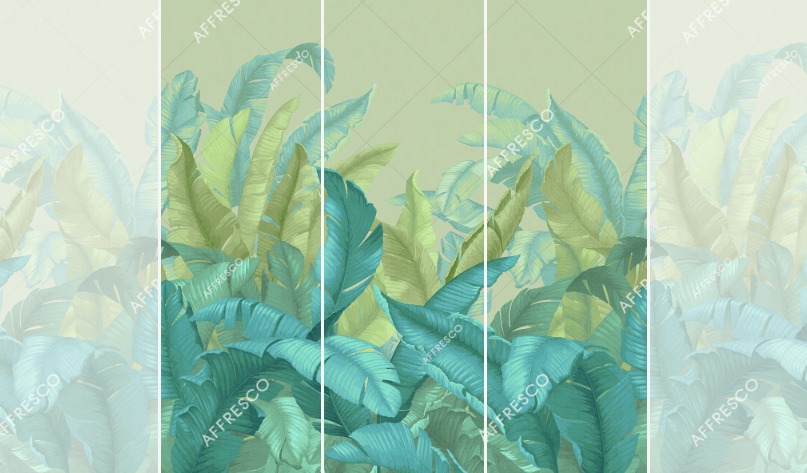 Панно Affresco Wallpaper Part 1 Tropical Scenery AF956-COL6 2x2,01 м