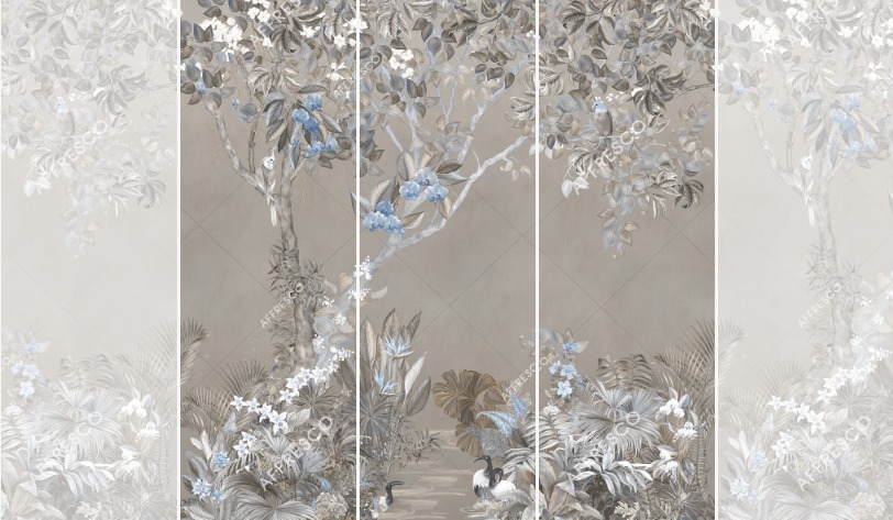 Панно Affresco Wallpaper Part 1 Summer Day AF957-COL2 2x2,01 м