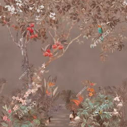 Панно Affresco Wallpaper Part 1 Summer Day AF957-COL3 2x2,01 м