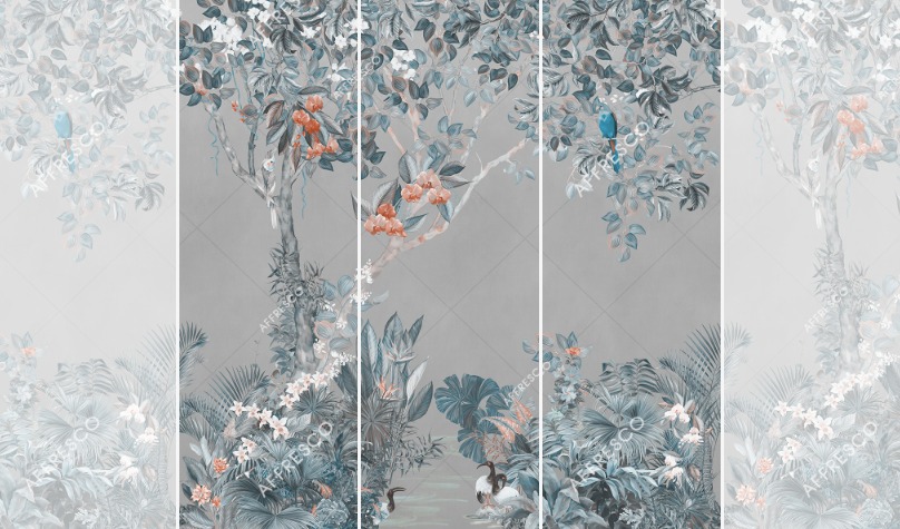 Панно Affresco Wallpaper Part 1 Summer Day AF957-COL4 2x2,01 м