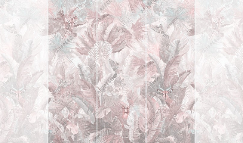 Панно Affresco Wallpaper Part 1 Giraffe AF961-COL1 2x2,01 м