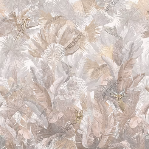 Панно Affresco Wallpaper Part 1 Giraffe AF961-COL2 2x2,01 м