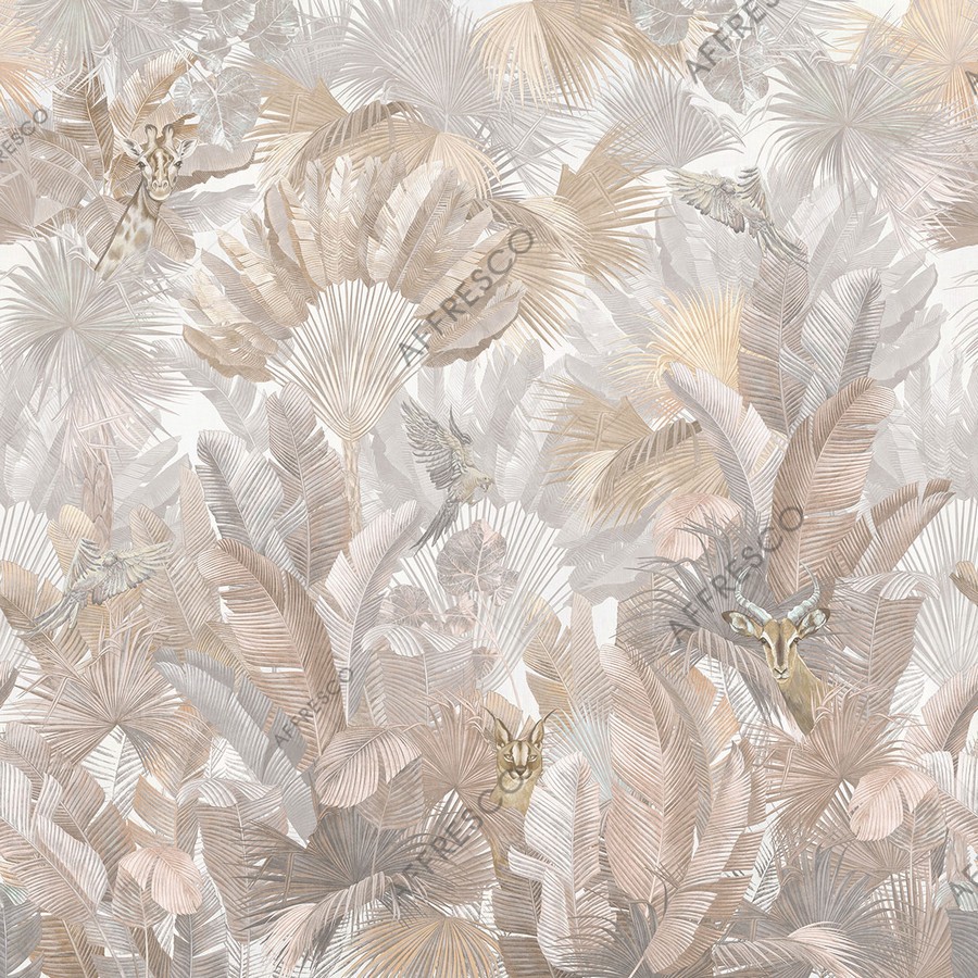 Панно Affresco Wallpaper Part 1 Giraffe AF961-COL2 2x2,01 м