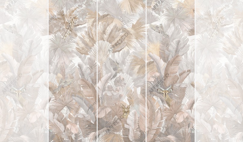 Панно Affresco Wallpaper Part 1 Giraffe AF961-COL2 2x2,01 м