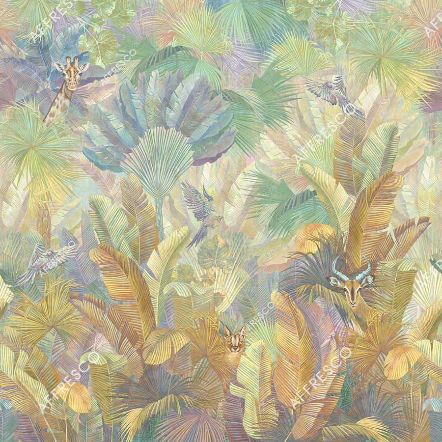 Панно Affresco Wallpaper Part 1 Giraffe AF961-COL3 2x2,01 м