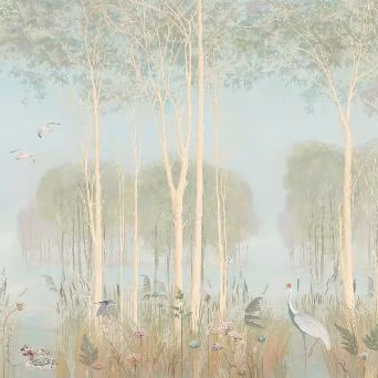 Панно Affresco Wallpaper Part 1 Vesna AB135-COL1 2x6,03 м