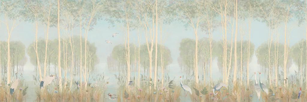 Панно Affresco Wallpaper Part 1 Vesna AB135-COL1 2x6,03 м