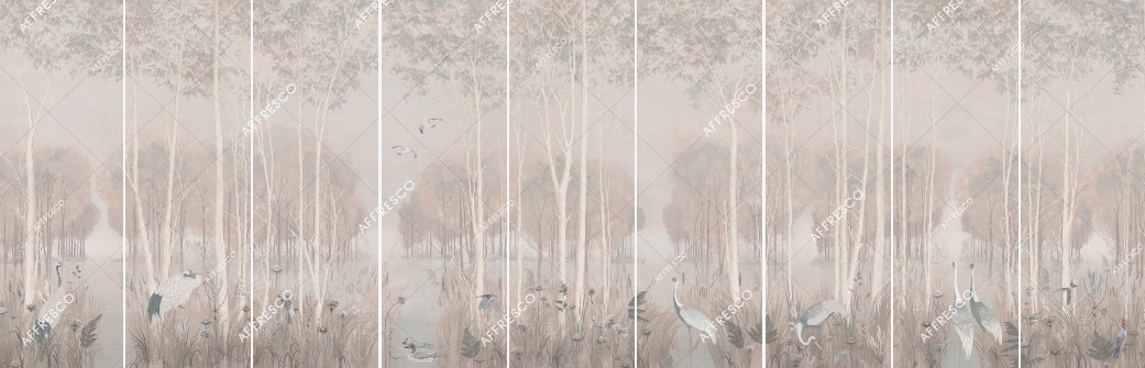 Панно Affresco Wallpaper Part 1 Vesna AB135-COL2 2x6,03 м