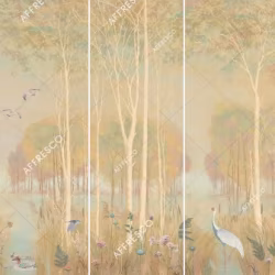 Панно Affresco Wallpaper Part 1 Vesna AB135-COL3 2x6,03 м