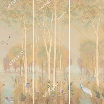 Панно Affresco Wallpaper Part 1 Vesna AB135-COL3 2x6,03 м