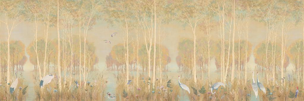 Панно Affresco Wallpaper Part 1 Vesna AB135-COL3 2x6,03 м