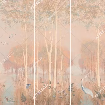 Панно Affresco Wallpaper Part 1 Vesna AB135-COL5 2x6,03 м