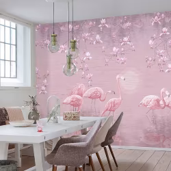 Панно Affresco Wallpaper Part 1 Flamingo AB134-COL5 2x2,68 м