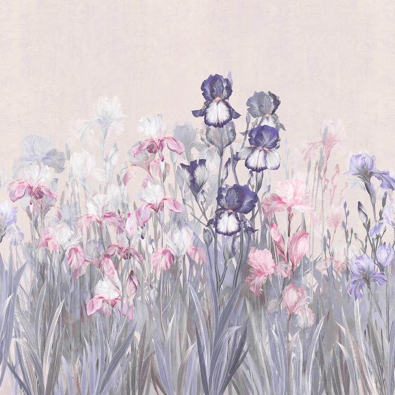 Панно Affresco Wallpaper Part 1 Irises AB119-COL2 2x2,01 м