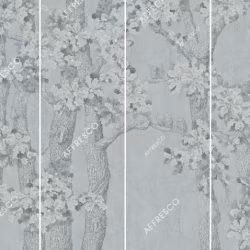 Панно Affresco Wallpaper Part 1 Oaks and Owls AB126-COL3 2x2,68 м