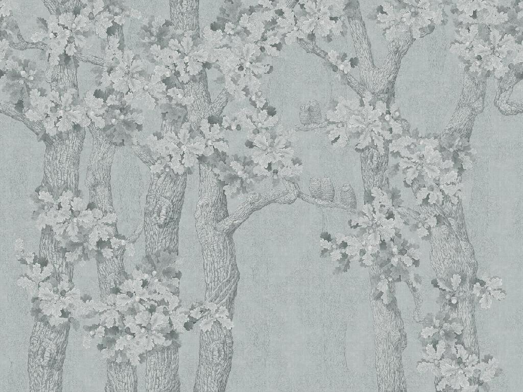 Панно Affresco Wallpaper Part 1 Oaks and Owls AB126-COL3 2x2,68 м