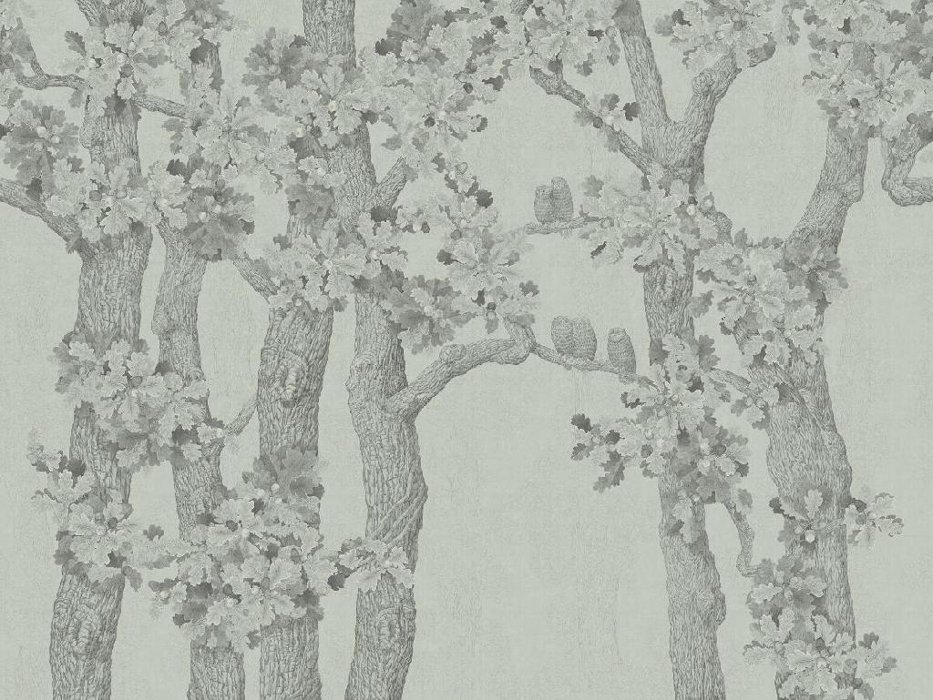 Панно Affresco Wallpaper Part 1 Oaks and Owls AB126-COL5 2x2,68 м