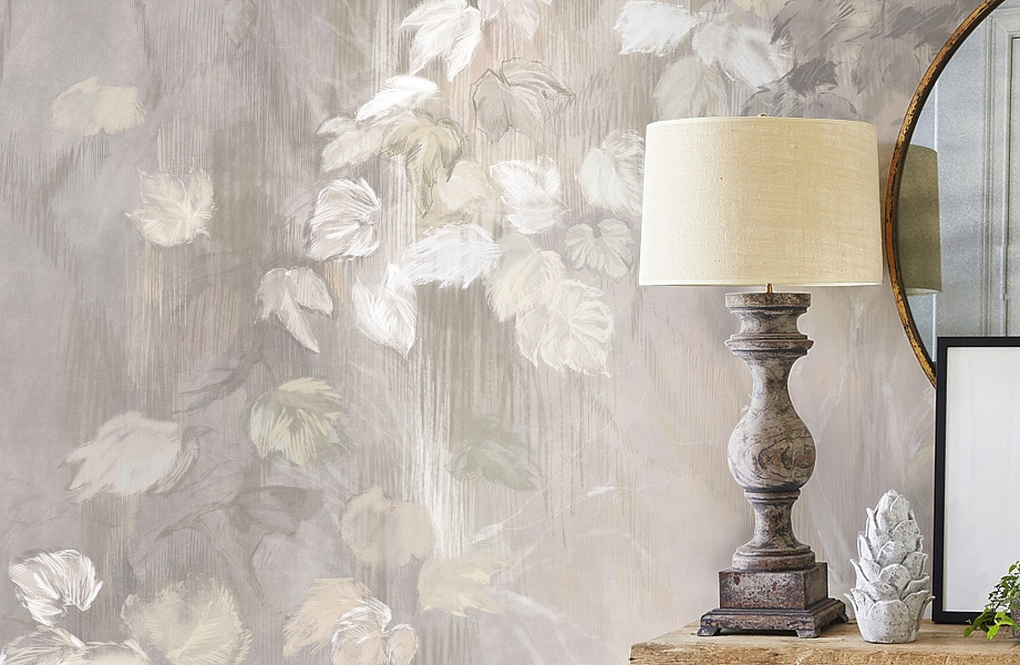 Панно Affresco Wallpaper Part 1 Pastel Sketch AB127-COL2 2x4,02 м фото в интерьере