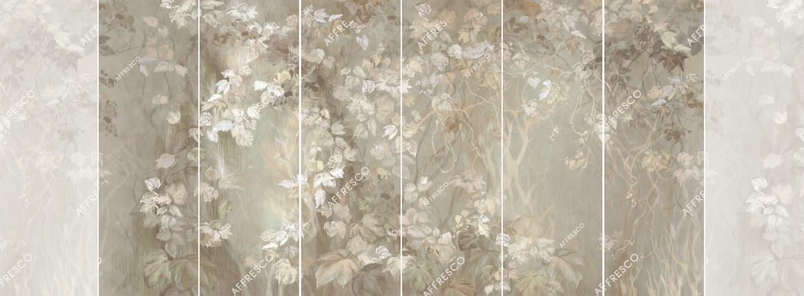 Панно Affresco Wallpaper Part 1 Pastel Sketch AB127-COL3 2x4,02 м