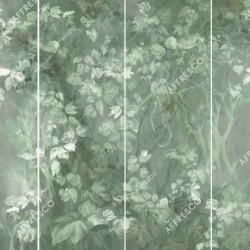 Панно Affresco Wallpaper Part 1 Pastel Sketch AB127-COL6 2x4,02 м