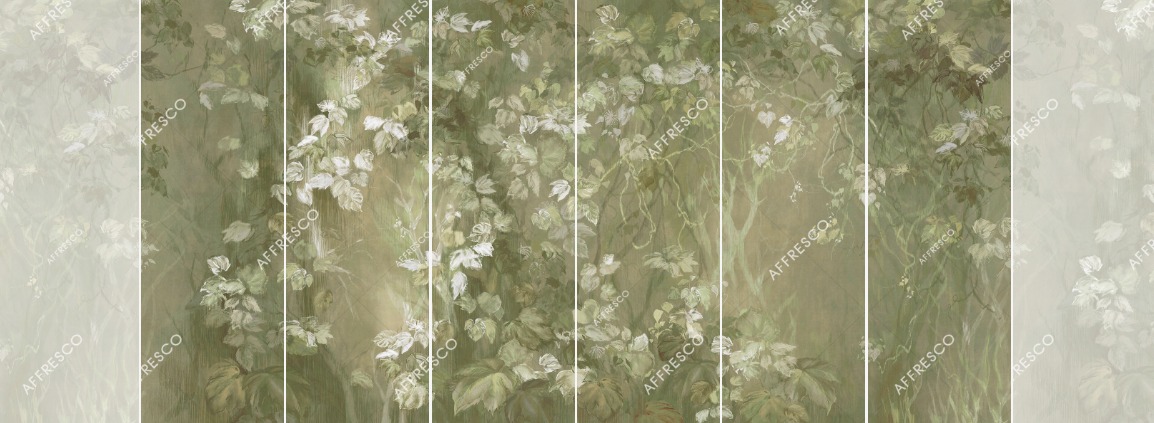 Панно Affresco Wallpaper Part 1 Pastel Sketch AB127-COL7 2x4,02 м