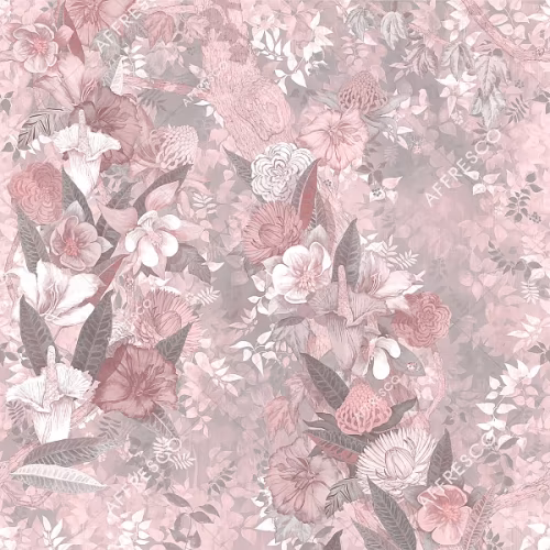 Панно Affresco Wallpaper Part 1 On the Tree Branches AB129-COL6 2x2,01 м