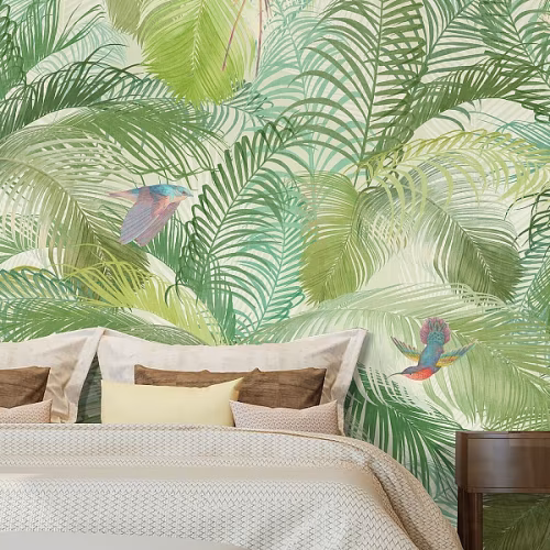 Панно Affresco Wallpaper Part 1 Birds Morning AB132-COL1 2x2,68 м