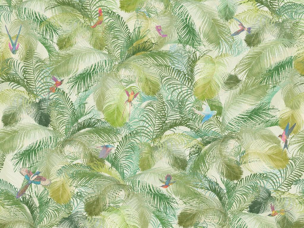 Панно Affresco Wallpaper Part 1 Birds Morning AB132-COL1 2x2,68 м