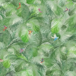 Панно Affresco Wallpaper Part 1 Birds Morning AB132-COL5 2x2,68 м