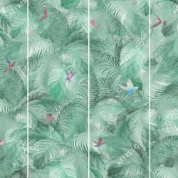 Панно Affresco Wallpaper Part 1 Birds Morning AB132-COL6 2x2,68 м