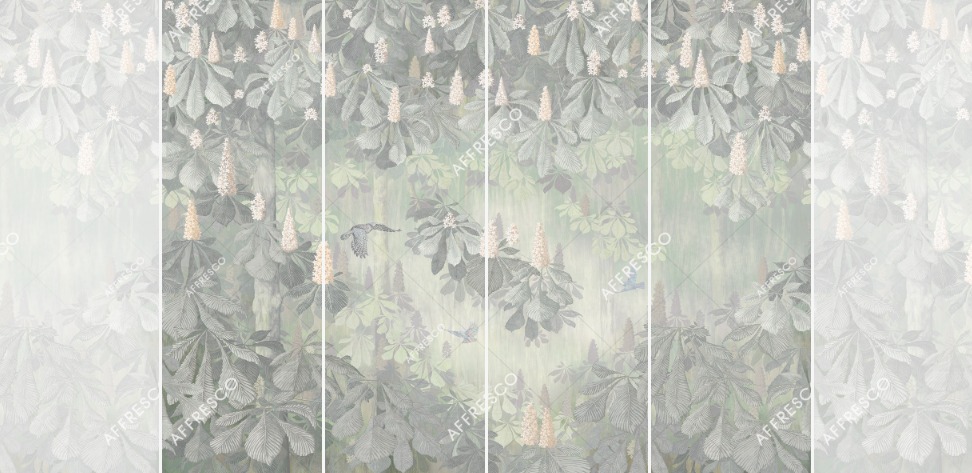 Панно Affresco Wallpaper Part 1 Chestnut AB117-COL2 2x2,68 м Панно Affresco Wallpaper Part 1 Chestnut AB117-COL2 2x2,68 м
