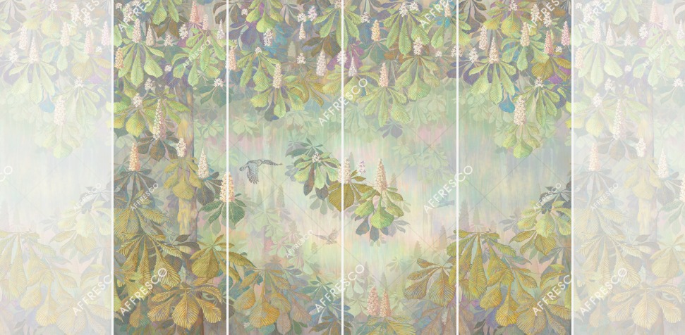 Панно Affresco Wallpaper Part 1 Chestnut AB117-COL3 2x2,68 м