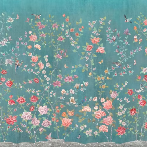 Панно Affresco Wallpaper Part 1 Chinese Garden AB137-COL1 2x2,68 м