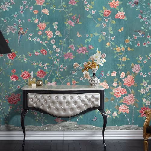 Панно Affresco Wallpaper Part 1 Chinese Garden AB137-COL1 2x2,68 м