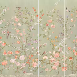 Панно Affresco Wallpaper Part 1 Chinese Garden AB137-COL3 2x2,68 м
