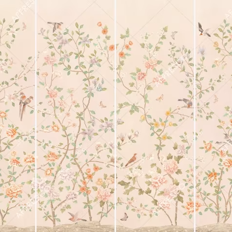 Панно Affresco Wallpaper Part 1 Chinese Garden AB137-COL6 2x2,68 м