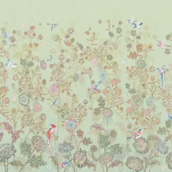 Панно Affresco Wallpaper Part 1 Bird Kingdom AB136-COL2 2x2,68 м