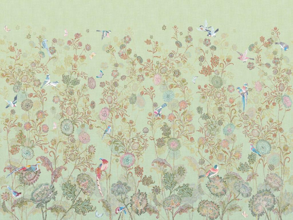 Панно Affresco Wallpaper Part 1 Bird Kingdom AB136-COL2 2x2,68 м