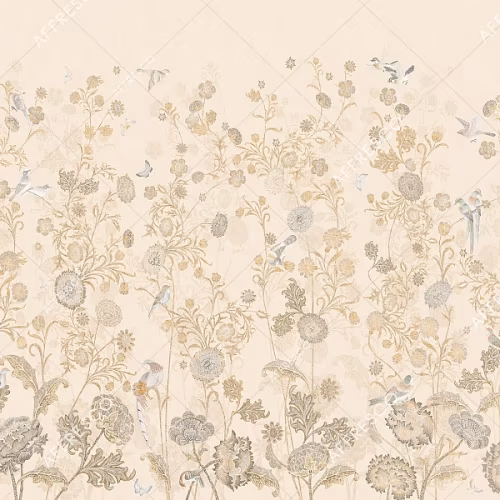 Панно Affresco Wallpaper Part 1 Bird Kingdom AB136-COL5 2x2,68 м