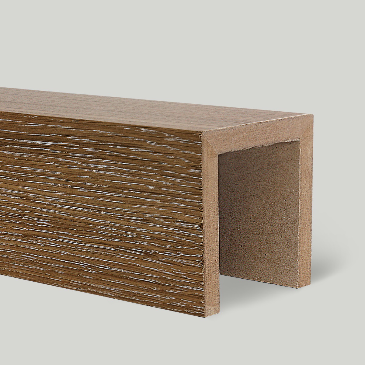 Рейка декоративная Modern Decor орех американский лак 3-х сторонняя 2800×40×40