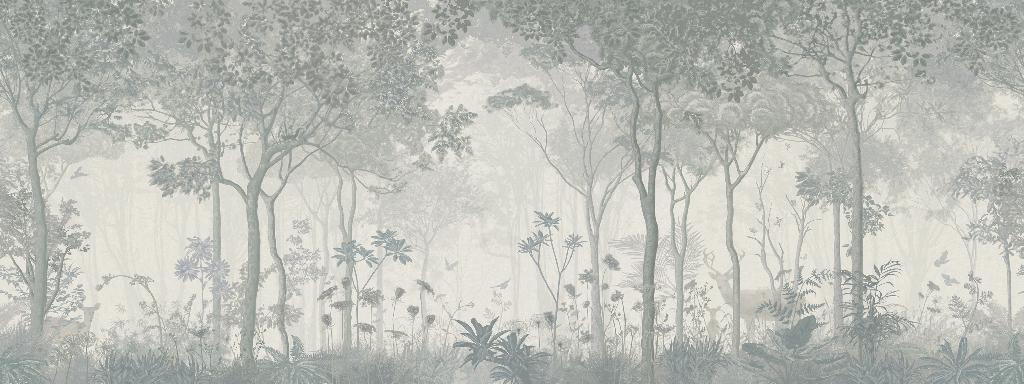 Панно Affresco Wallpaper Part 2 Morning in the Forest AB55-COL1 2x2,68 м