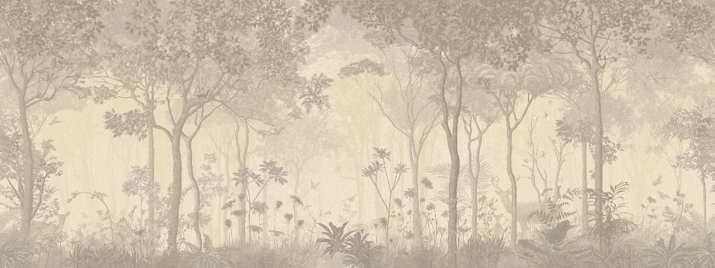 Панно Affresco Wallpaper Part 2 Morning in the Forest AB55-COL3 2x2,68 м