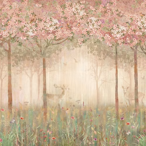 Панно Affresco Wallpaper Part 2 Spring Forest AB49-COL3 2x2,68 м